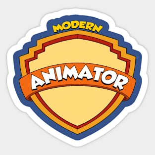 Modern Animator Sticker